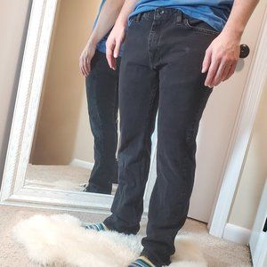 Men's Black Denim Vans Jeans 34 x 32
